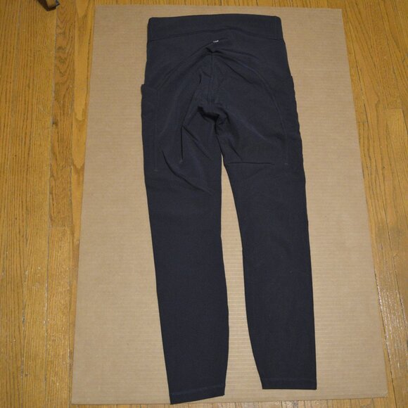 Lululemon Power Thru High Rise Tights 25” Size 6 True Navy - Picture 4 of 5